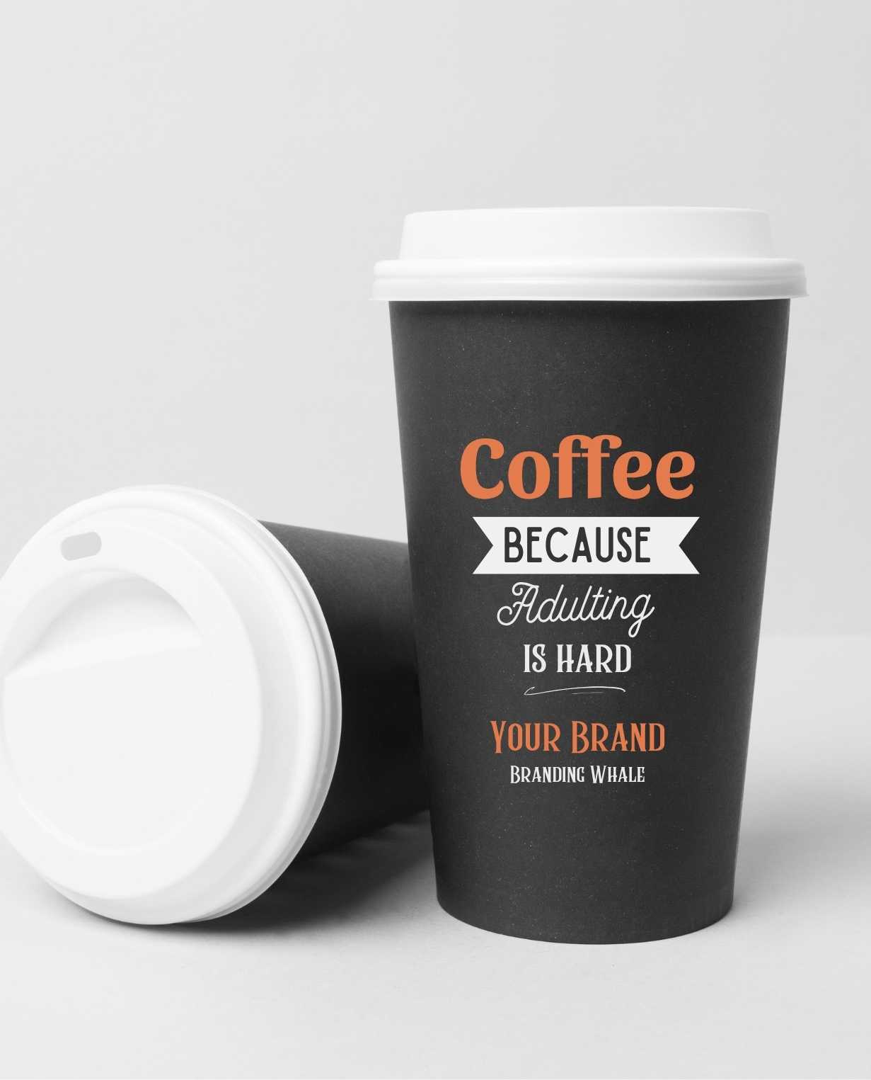 Branding Whale packaging product